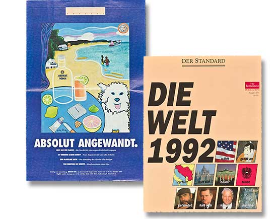 Brigitta Bernart-Skarek Graphikdesignerin Editorialdesign editorial design der Standard Verlagsbeilagen  Layout Artdirection 