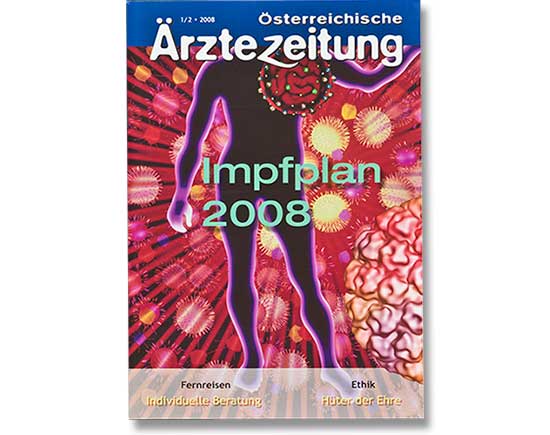 Brigitta Bernart-Skarek Graphikdesignerin Editorialdesign editorial design Österreichische Ärztezeitung Verlagshaus der Ärzte herausgegeben von der österreichische Ärztekammer